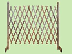 trellis - wood - diamond