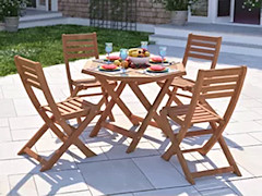 table and chairs - wooden